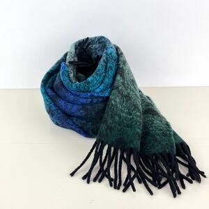Tino Cosma Italian Cashmere and Wool Scarf Paisley